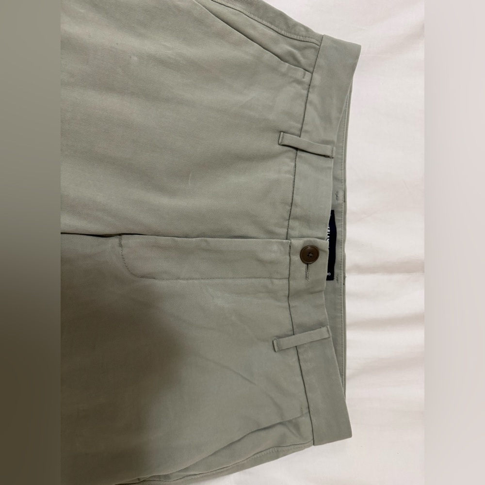 Everlane Slim Fit Chino Pants — Sage Green